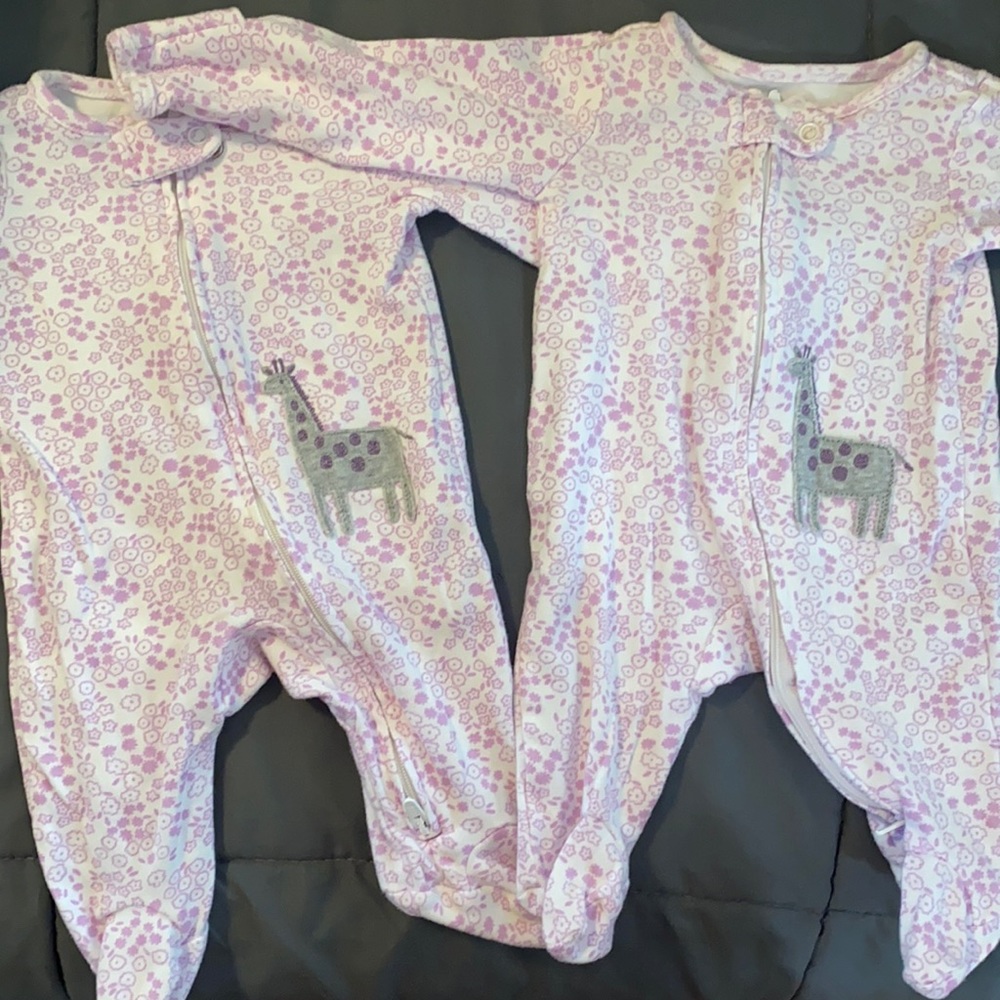 Matching set of newborn sleepers